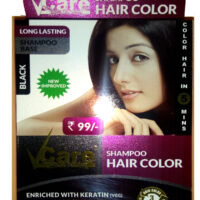 V CARE  SHAMPOO HAIR COLOUR || 25 ML
