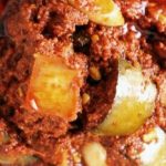 HOME MADE ANDHRA MANGO PICKLE  WITH  GARLIC || హోమ్ మేడ్ ఆంధ్ర ఆవకాయ (వెల్లుల్లి తో ) || 500 GR