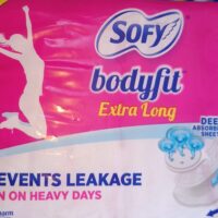 SOFY BODY FIT ( Sanitary Napkins ) EXTRA LARGE|| సానిటరీ నాప్కిన్స్ ఎక్స్ట్రా లార్జి || 18 PADS