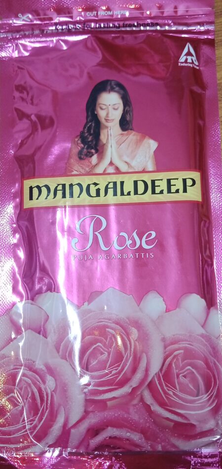 MANGALDEEP AGARBATTI || ROSE || AROUND 50 STICKS