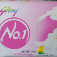 GODREJ NO.1 JASMINE & MILK CREAM SOAPS || 5 * 100 GR || 4+1 OFFER || గోద్రెజ్ నెం.1 సబ్బులు || జాస్మిన్ & మిల్క్ క్రీమ్