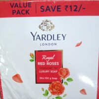 YARDLEY ROYAL RED ROSES LUXURY BATH SOAPS || 3 * 100 GR || రెడ్ రొసెస్ లక్సరీ బాత్ సోప్ ||