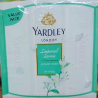 YARDLEY IMPERIAL JASMINE LUXURY BATH SOAPS || 3 * 100 GR || ఇంపీరియల్ జాస్మిన్ లక్సరీ బాత్ సోప్ ||
