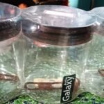AMBIKA GALAXY JAR || 3 PC SET WITH SPOON || 900 ML STORAGE EACH ||