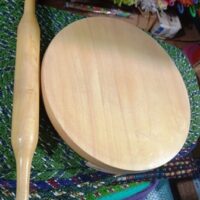 WOODEN ROTI MAKER || CHAPATI MAKER WITH STICK|| 1PC