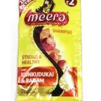MEERA KUNKUDUKAI AND BADAM SHAMPOO || Rs.2 X 16 PCS ||