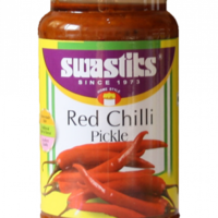 SWASTIKS RED CHILLI PICKLE || స్వస్తిక్స్ పండుమిర్చి పచ్చడి|| 500 GR