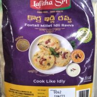 INSTANT FOX MILLET IDLY RAVVA MIX || ఇన్స్టెంట్ కొర్రలు ఇడ్లీ రవ్వ మిక్స్ || 450 GR PACK