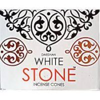 DARSHAN WHITE STONE INCENSE CONES ||దర్శన్ వైట్ స్టోన్ కోన్స్ || 20 GR