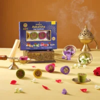 AMBICA AAKARSHA DHOOP || 4 IN 1 SAMBRANI CUPS || 12 PCS || సాంబ్రాణి కప్స్ ||