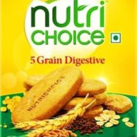 BRITANNIA NUTRI CHOICE || 5 GRAIN || HIGH-FIBRE BISCUITS || 200 GR PACK ||బ్రిటానియా మల్టి గ్రైన్ బిస్కట్స్ ||
