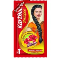 KARTHIKA HAIR FALL SHIELD SHAMPOO || PACK OF 15 POUCHES || Rs.1 x 15 ||కార్తీక షాంపూ||