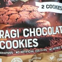 RAGI MILLET CHOCOLATE COOKIES || FINGER MILLET BISCUITS || రాగి బిస్కెట్లు || PACK OF 2 PCS ||