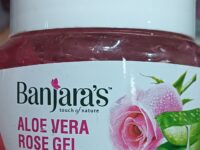 BANJARA'S ALOE VERA ROSE GEL ||100 GR || అలోవెరా రోజ్ జెల్ ||