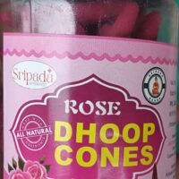 ROSE DHOOP CONES || 100 GR JAR || రోజ్ దూప్ కొన్స్ ||