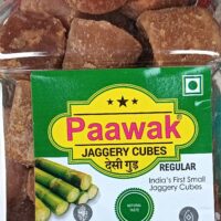 PAAWAK JAGGERY CUBES || బెల్లం క్యూబ్ || 500 GR JAR ||