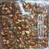 MULTI SEEDS JAGGERY CHIKKI ||  విత్తనాలు బెల్లం అచ్చు|| APPROX 200 GR