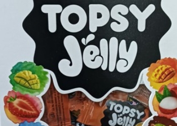 FRUIT FLAVOURED JELLY || TOPSY || MIXED FRUIT || 8 in 1 FLAVORS  || 85 JELLYS PACK || Rs.1×85 Pcs || టాప్సి 8 రకాల  ఫ్రూట్ ఫ్లేవర్ జెల్లీ ||