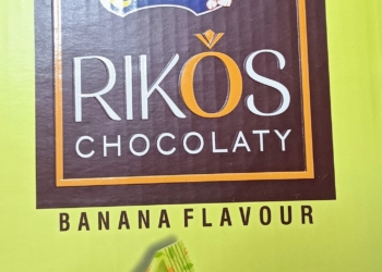 RIKOS CHOCOLATY || రికోస్ చాకల్టి || BANANA FLAVOUR || Rs 2 X 125 Pcs ||