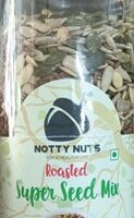 ROASTED SUPER SEED MIX || రోస్తేడ్ సూపర్ సీడ్ మిక్స్ || NOTTY NUTS || 500GR JAR ||
